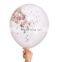 confetti balloon 12 inch 36 inch clear transparent wedding decoration party confetti balloon