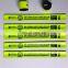 EN13356 High Quality custom Reflective snap bracelet