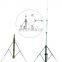 telescopic mechanical push up antenna aluminum telescopic pole 6m