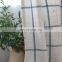 Cotton linen blackout simple Lattice pattern jacquard fabric curtains