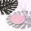 custom design shaped felt place mat