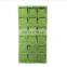 Custom wholesale non-woven fabric green vertical garden felt wall hanging grow bags