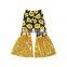 Girl Cactus Sequin Pants Girls Flare Trousers Bell Bottom Pants