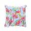 Outdoor Accent Pillow Cover Flamingo Paradise Large Water UV Stain-Resistance Tropical Decorative Replacement Cushion Cover