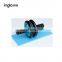 ABS Plastic Workout Equipment Exercise Abdominal Double Wheel Roller