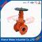 8 inch ductile cast iron resilient seated water gate valve pn16