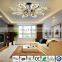 Factory price hot sale led fancy crystal ceiling light for living room