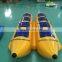 Hot Sale Inflatable Water Banana Boat, Funny Banana Boat Logo Printed for water sport