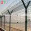 Airport Protection Fence Airport Fence with Razor Wire on Top