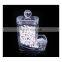 New Clear Acrylic Cotton Swab Box Makeup Storage Cotton Swab Box Plastic Organizer Cosmetic Holder