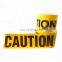 Caution warning custom barricade tape for sale