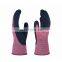 18G High Elastic Liner With Black Micro Foam Nitrile Coating Gloves