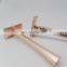 Professional factory adjustable long handle alloy handle double edge safety razor