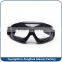 Comfortable dustproof black foam padding safety motorcycle glasses