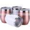 Best Quality Stemless Egg Shaped Double Wall Wine Tumbler