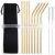 Good Quality Rose Gold Drinking Reusable Metal Straws