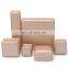 Custom logo romantic sweet wedding leather jewelry box set ring box packaging