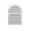 weather-proof round plastic louver external fresh air vent grilles