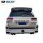 Body kit car front bumper rear bumper lip spoiler for 2016 2021 land cruiser FJ200 LC200 body kits