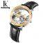 IK Colouring 98393G Automatic Self-Wind Man Watch Luxury Transparent Case Male Mechanical Skeleton Wristwatch Relogio Masculino