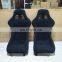 fashionable racing seat with slider Black Cloth bucket seat JBR1022