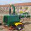 CE 40HP Mobile self powered wood chippers