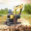 1000kg Hydraulic Mini Excavator With Various Attachments