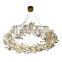 Luxury Crystal Pendant Lamps Garland Decoration Living Room LED Hanging Lights Dining Room Chandelier