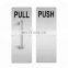 304 Stainless Steel Push Pull Door Handle for Wooden Door Composite Door