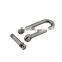 JRSGS Wholesale High Quality Forged Stainless Steel 304/316 Dee Shackle Long Type