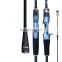2 section carbon fiber spinning /casting fishing rod 1.8m bass rod Braided carbon fiber fishing rod