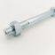 DIN931 Zinc Plated Carbon Steel Hex Head Bolt Grade 4.8