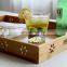 Hot Selling New Design Durable Kitchen Organic Bamboo Food Serving Platter Tray Set
