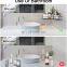 Corner Shower Caddy  Bathroom Shelf with 8 Pack Powerful Adhesive Hooks