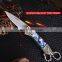 High Quality Damascus Steel Blade Mini Folding Knife Tool
