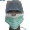 Disposable Nonwoven Medical Caps Surgeon Cap With Ties or Elastic PP doctor Head Cover