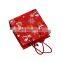 Red Printing Christmas White Cardboard Bag kraft custom Gift Paper Bag For Kids bolsas de papel shopping packaging paper bag