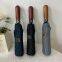 Autumn chrysanthemum black glue sunscreen folding umbrella popular in summer