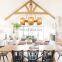 Customized New Products Hemp Rope Chandelier Creative Personality Vintage Restaurant Bar Clothing Hot Pot Barbecue Iron Lamps