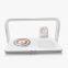 3-in-1 Wireless Charger with LED Nightlight 15W Fast Charge Multi-function Charging Support Devices ABS+ Metal Bracket