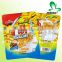 Gravure printing stand up seal food bags plastic packing