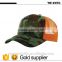 Custom Hats Curve Brim Snapback Cap and Hat Camo Mesh Trucker Cap 5 Panel Hat