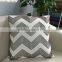 Embroidered Zig-Zag Type Sofa Chair Home Decor Pillow Cushion