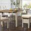 RCH-4281 Wooden White Cross Back Dining Chair CRW Furniture