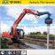 Excavator type hydraulic vibratory pile hammer