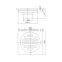 China Manufacturer Cheap waste square sink floor drain gate(J8008-A)