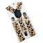 New Children Kids Boy Girls Clip-on Leopard Suspenders Elastic Adjustable Braces