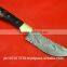 CUSTOM HAND MADE DAMASCUS HUNTING KNIFE