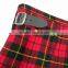 Scottish Wallac Tartan Casual Kilt Made Of Fine Quality Tartan Fabric