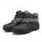 black steel toe nubuck leather industrial working safety shoes // order shoes